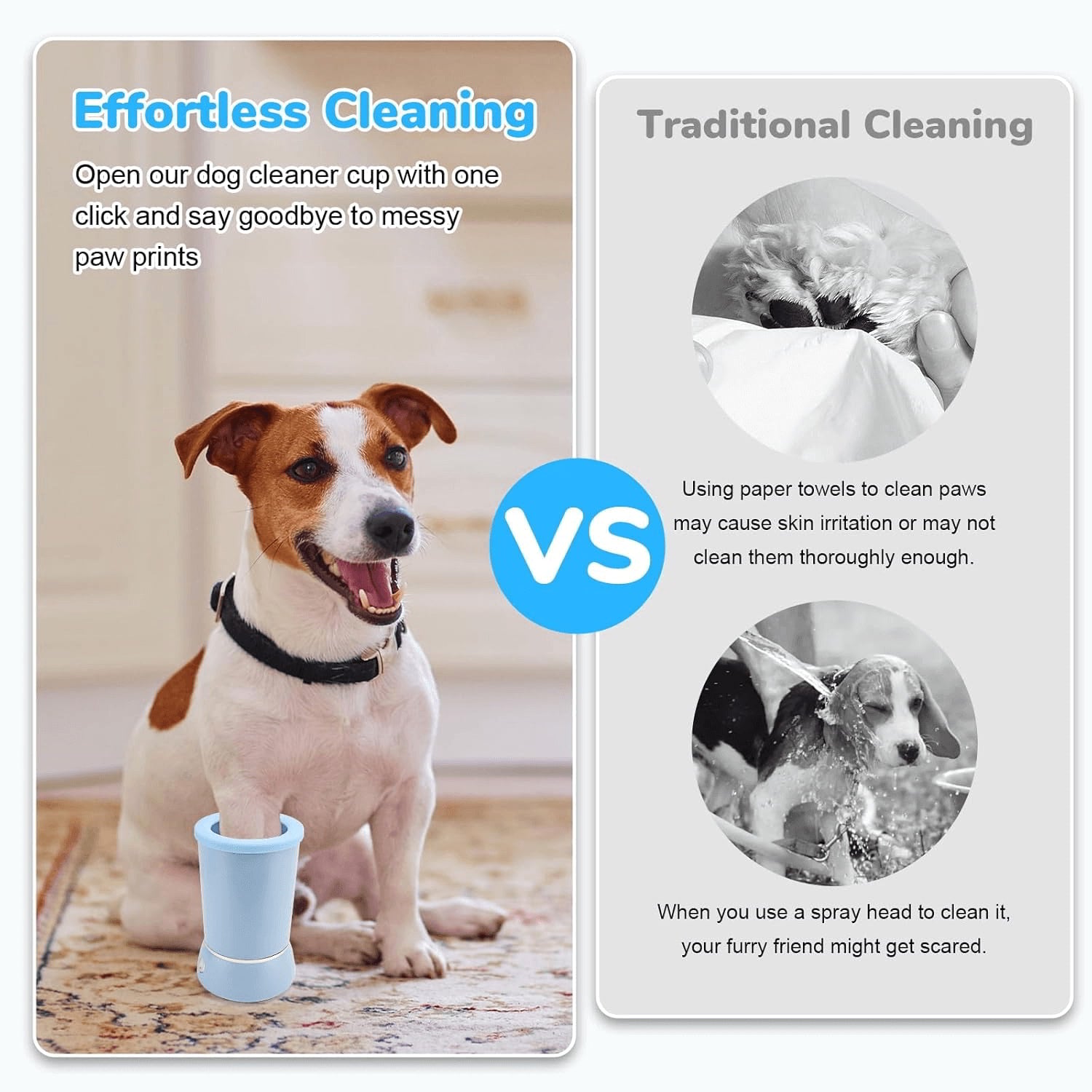 Pet cleaning pod portable gadget